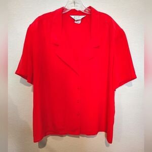 Vintage Ship'n Shore Stylish Red Women's Top